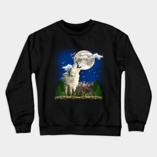 Howling Wolf Crewneck Sweatshirt